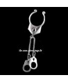 piercing teton chaine pendant cadenas