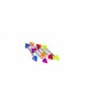 lot de 5 piercing langue ou teton spike couleur