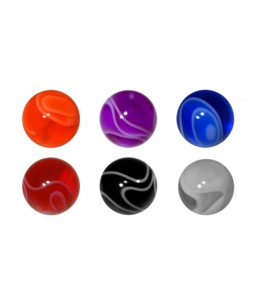 Piercing tragus boule labret levre fluo fluorescent arcade lot de 12 oreille phosforescent brillant dans le noir