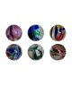 Piercing tragus boule labret bijou levre galaxie planete arcade lot de 12 oreille