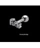 Piercing langue fuck