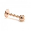 piercing labret disque boule madona tragus couleur doré rose