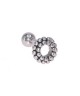 Piercing Tragus Helix Lobe Cartilage Multi Boule Petite Boule Donuts Anneau