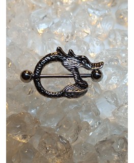  Piercing téton dragon asiatique 