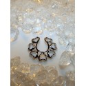 faux piercing téton multiples coeur