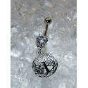 Piercing nombril arbre de vie genealogique