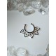 Piercing septum faux