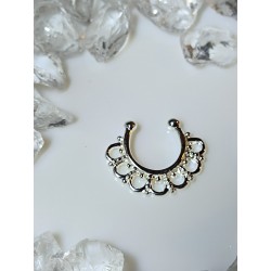 Piercing septum nez faux bijou narine stuf clips nose