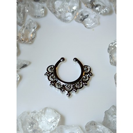 Piercing septum nez faux bijou narine stuf clips nose