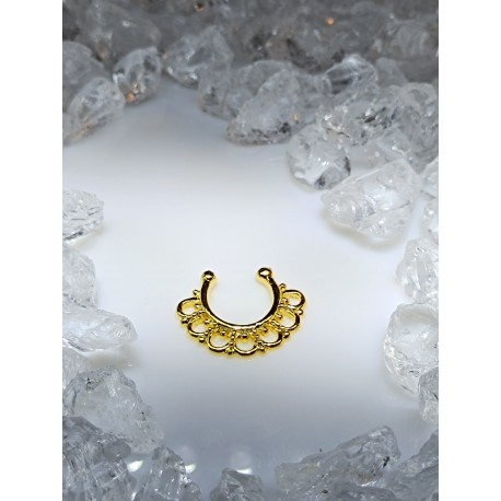 Piercing septum nez faux bijou narine stuf clips nose
