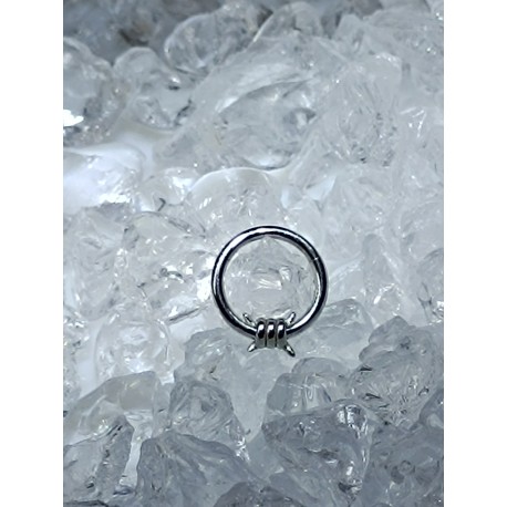 Piercing anneau clickers nez barbelé stud narine oreille lobe conch septum helix daith septum