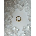 Piercing anneau clickers nez stud narine oreille lobe conch septum helix multi petite boule daith septum couleur doré