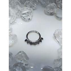 Piercing anneau clickers nez stud oreille lobe conch bijou septum narine helix daith cercle plat septum