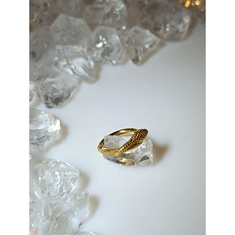 Piercing anneau clickers nez stud oreille lobe serpent snake conch bijou septum narine helix daith septum couleur doré