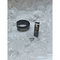 Boucle d oreille creole anneau acier inoxydable dragon