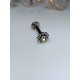 piercing tragus strass blanc petite boule