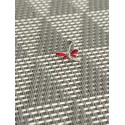 Piercing oreille lobe libelule aile couleur rouge embout vissable