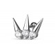 Piercing oreille strass blanc