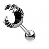 Piercing griffe de dragon triple Anti-helix Piercing Lobe Supérieur bijou lobe Piercing