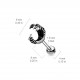 Piercing griffe de dragon triple Anti-helix Piercing Lobe Supérieur bijou lobe Piercing