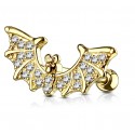 Piercing chauve souris animal aile Anti helix bijou Lobe Supérieur Oreille