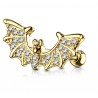 Piercing chauve souris animal aile Anti helix bijou Lobe Supérieur Oreille